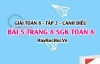 Bài 5 trang 8 Toán 8 Tập 2 Cánh Diều: Xử Lý Số Liệu Thống Kê